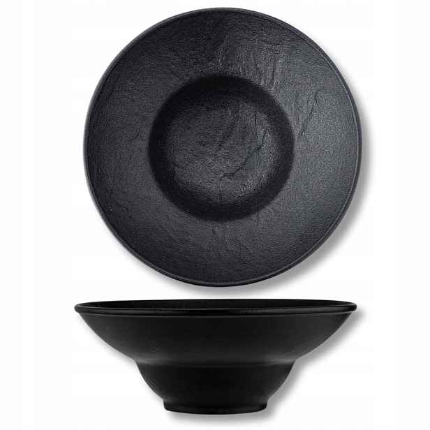 Hluboký talíř kulatý Wilmax 22,5 cm 1100 ml Porcelán s Imitací Kamene