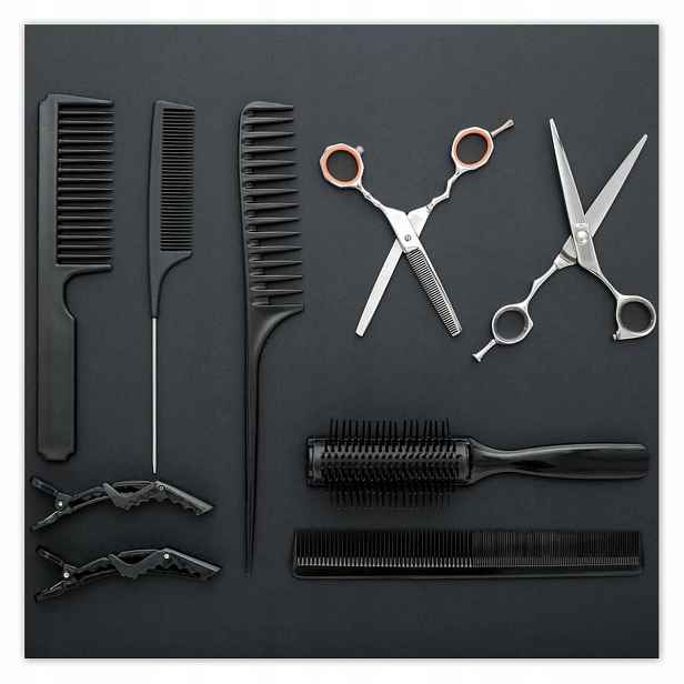 Plakáty 140x140 Motiv pro barbera Vybavení