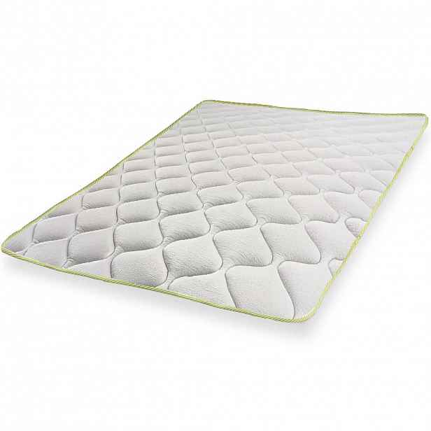 The White Stone CHLADIVÁ Podložka na Matrace s Elastickými Pásky 170x200 ; Korektor Matrace s Chladící Technologií a Ortopedickými Vlastnostmi ; Výška