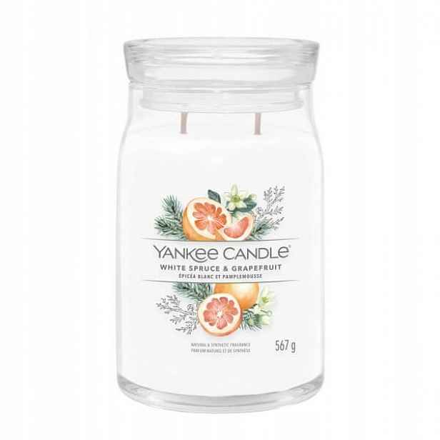 Yankee Candle Signature velká svíčka Bílý Smrk A Grep