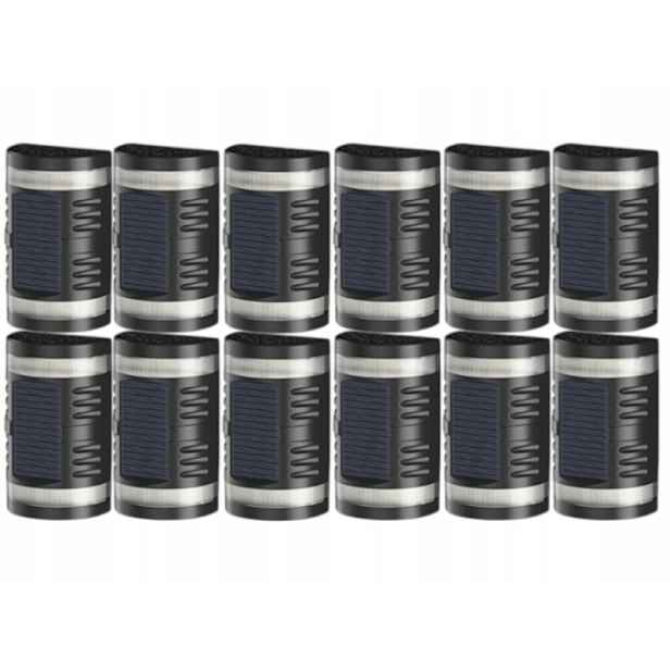12 x Solární Lampa Terasová Led Snímač Den/Noc