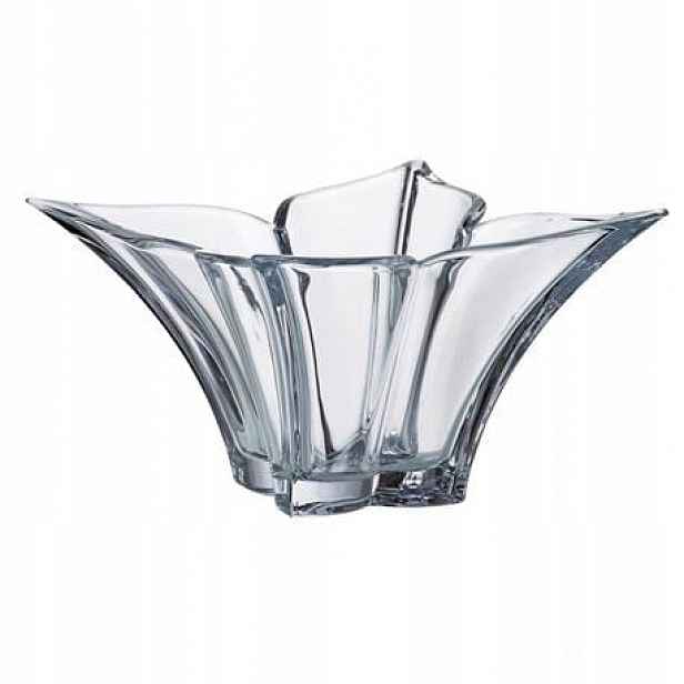 Bohemia Salátová Mísa Crystalite Florale průhledná 36 cm