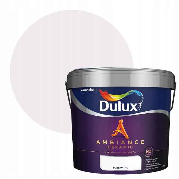 Dulux Ambiance Barva 9L Pure White