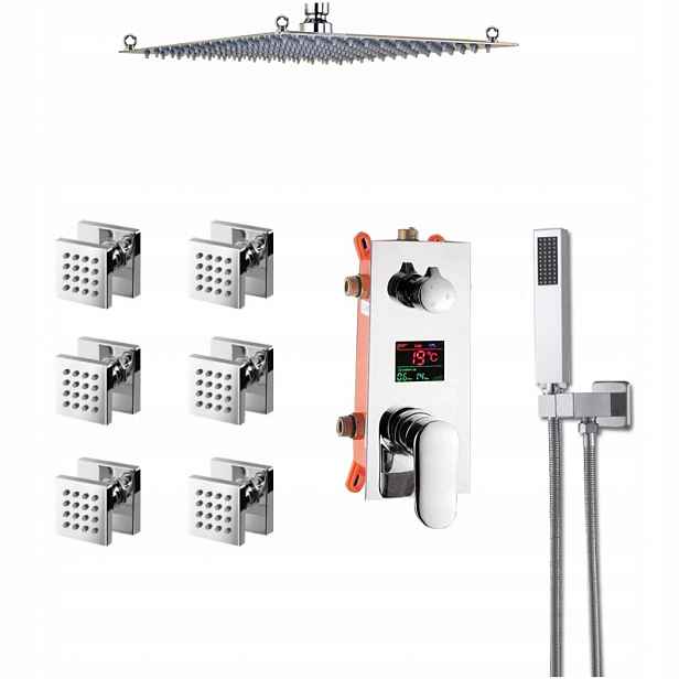 Podomítkový Set Hydromasážní Displej 50 cm