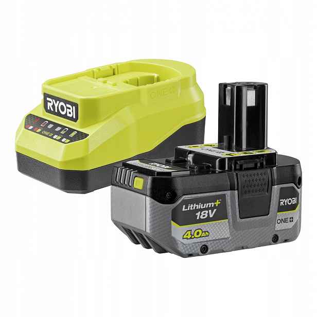 Sada Akumulátor RB1840X 4,0AH Nabíječka 2,0A RC18120A-140X Ryobi One+