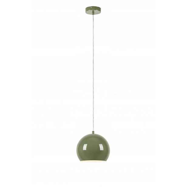 Závěsná lampa zelená s průhledným kabelem Pop Green 108991 Markslojd