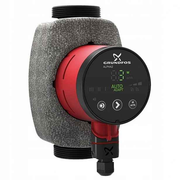 Bezucpávková oběhová pumpa ALPHA2 32-80 180 1x230V 50Hz 6H Grundfos