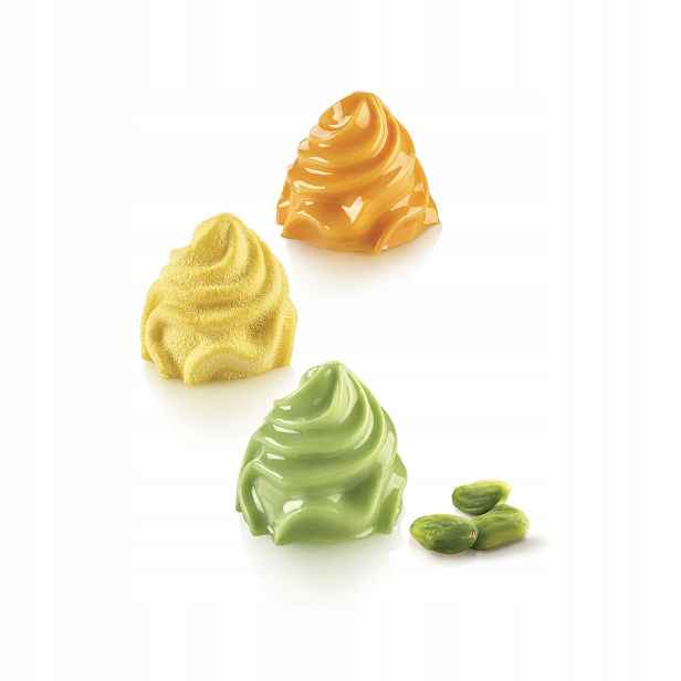 Silikonová forma 3D Silikomart Cream 6 zásuvek Monoporce