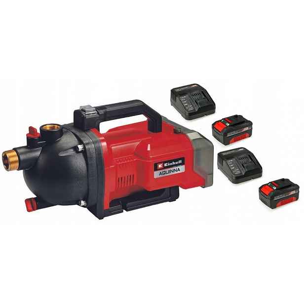 Zahradní čerpadlo Einhell Aquinna 36/30 4180400 Sada Akumulátor 2X 4,0AH