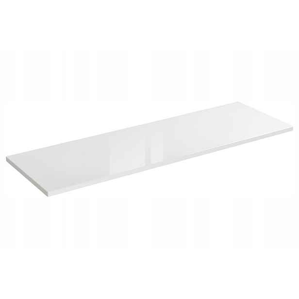 Blat o długości 140 cm Capri White