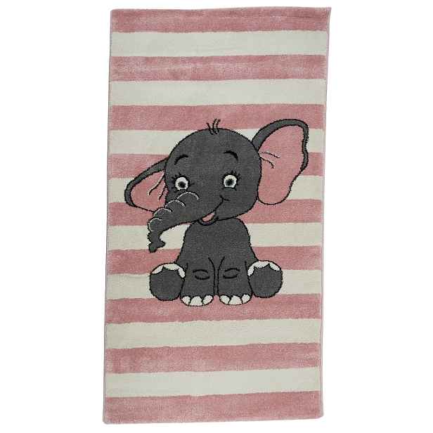 Dětský koberec Kiddo A1087 pink, 120x170, růžová, dětský pokoj, Vopi