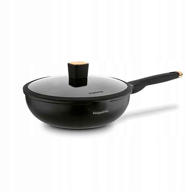 Elegantní pánev Wok na indukci Black Rose 30 cm