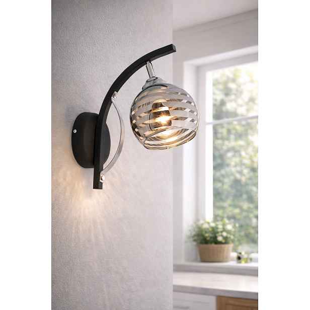 Euro-Lamp Nástěnné svítidlo Kosmo černé 1x60W Výrobce