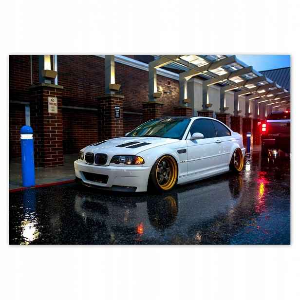 Fototapety 200x135 Bmw pneumatiky
