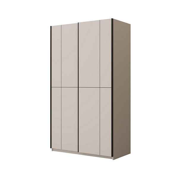 MASSENO ŠATNÍ SKŘÍŇ S POSUVNÝMI DVEŘMI LUBERO, 120/210/60 cm 3dveřová, kašmírová