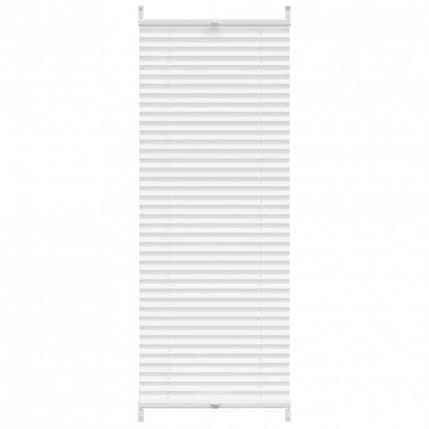 vidaXL Plisovaná roleta 40 x 150 cm bílá