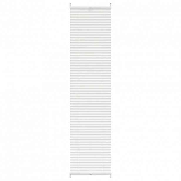 vidaXL Plisovaná roleta 40 x 200 cm bílá