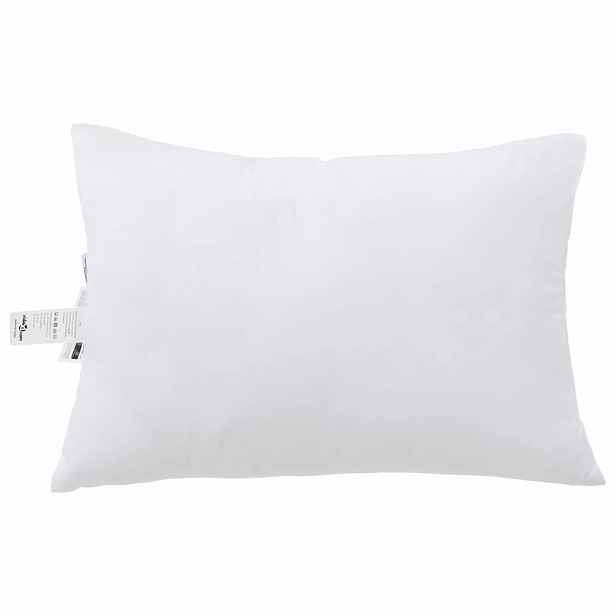 vidaXL Polštář 2 ks 51 x 31 x 20 cm Polyester Bílá