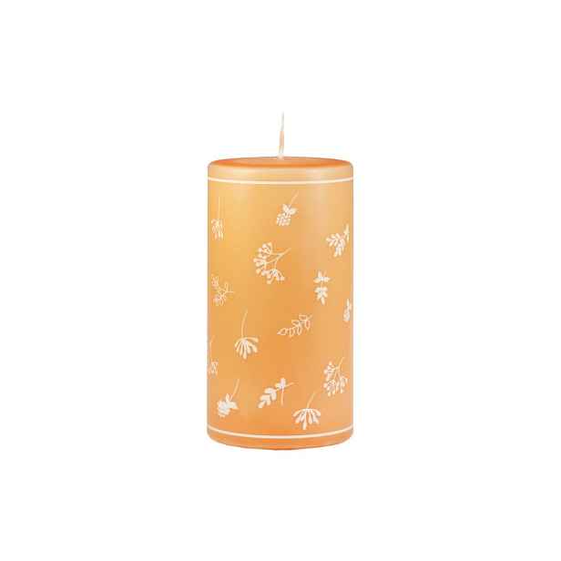 Žlutá svíčka Unipar Fleur, doba hoření 87 h