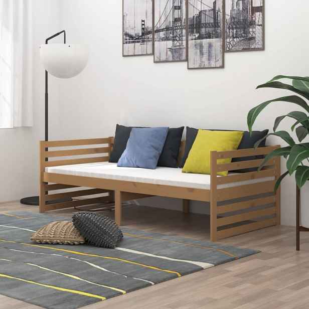 Válenda borovice Dekorhome Hnědá, 90x200cm