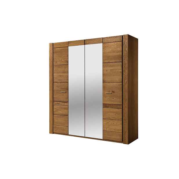 Szynaka Šatní skříň Velvet II 77 205 cm z masivu dub Rustikal