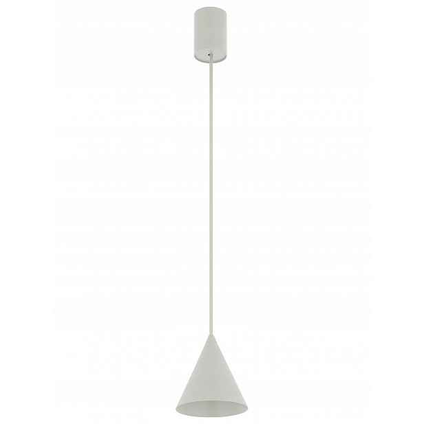 Závěsná Lampa Zenith Xs šedá 1xGU10 130 cm moderní 10W stropní obývací pokoj