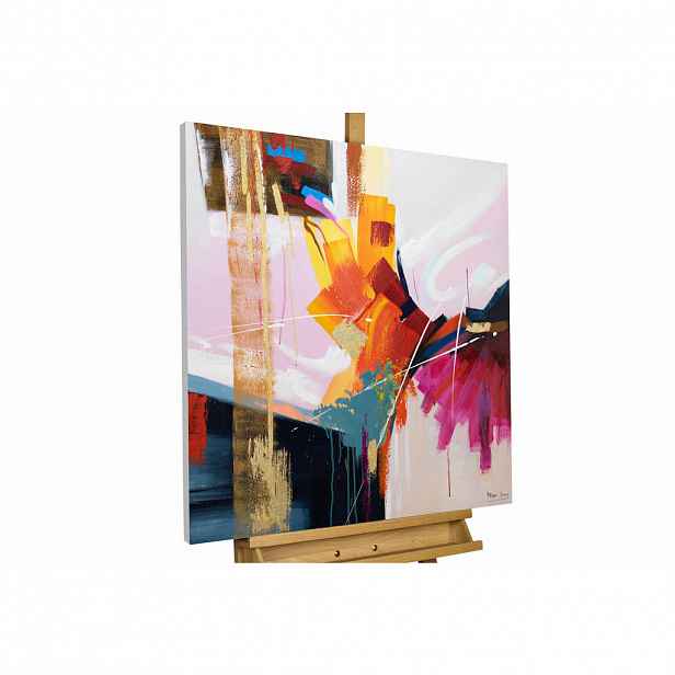 KUNSTLOFT OLEJOMALBA 80/80 cm, Město a architektura