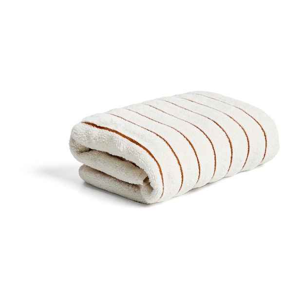 Oranžový/béžový froté bavlněný ručník 50x90 cm Dorane – Kave Home
