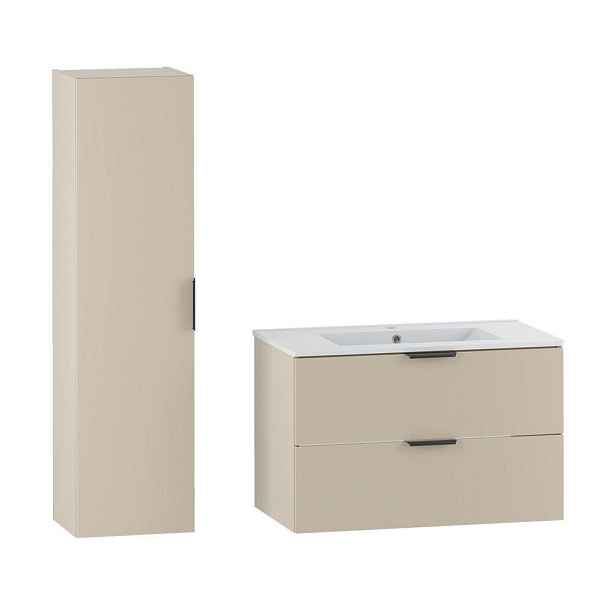Petits-meubles KOUPELNOVÝ NÁBYTEK 80cm Astrid 2er-Set Kašmír