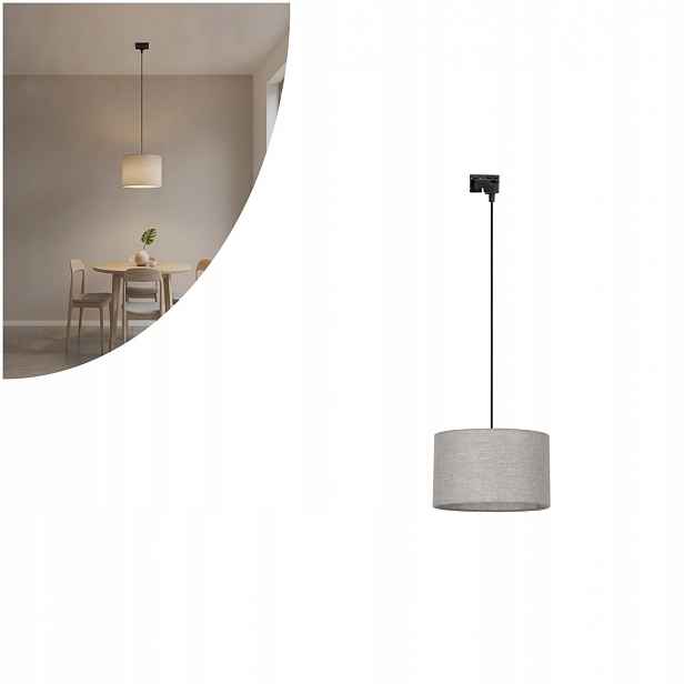 Závěsná kolejnicová lampa 1-fázová Tracer Linen 38 10670 Tk Lighting