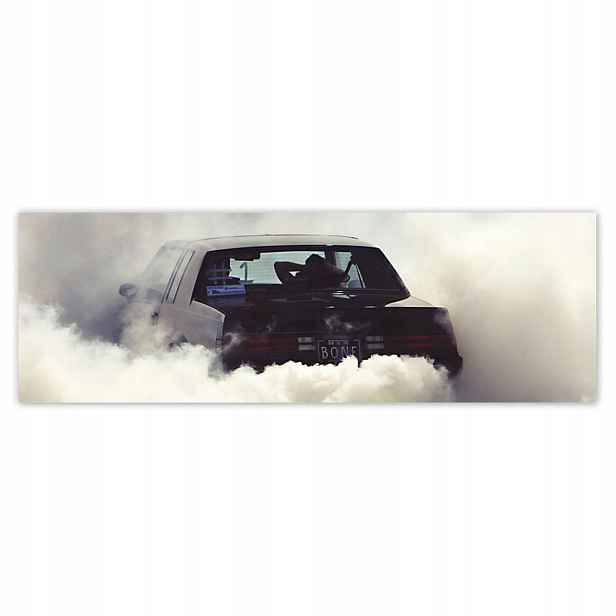 Plakáty 200x66 Drift s pálením gumy