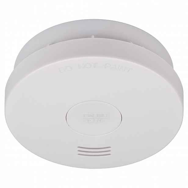 Detektor kouře Rm L 3100 baterie VdS Din En 14604 85 dB Brennenstuhl bílá