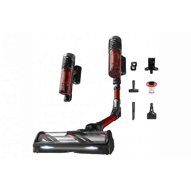 Tyčový vysavač Rowenta X-Force Flex 13.60 Animal RH9A73WO Červený/Černý