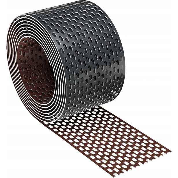 Okapová Mřížka Pro Ptáky Osovka 100 MM X 5 M Hliníková Ral 8017 Ral 7016