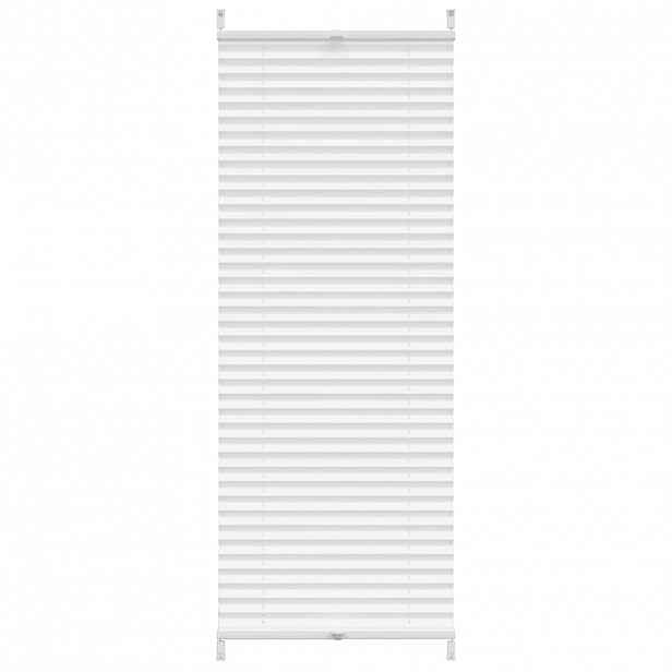 vidaXL Plisovaná roleta 50 x 150 cm bílá