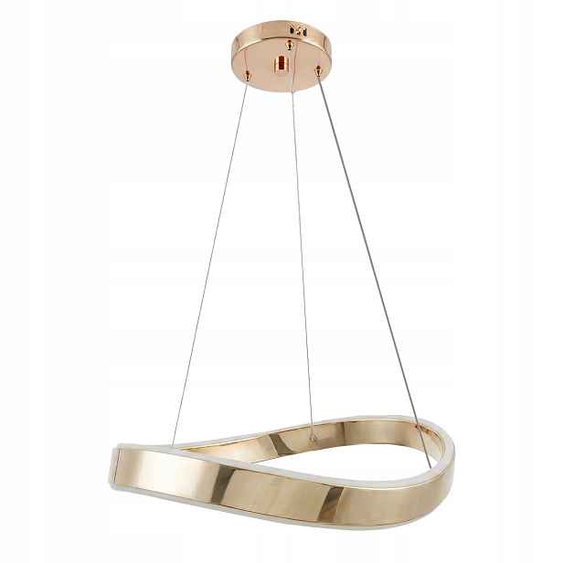 Závěsné Stropní Svítidlo Led Nad Stůl Glamour 40 cm Zlatý Lustr