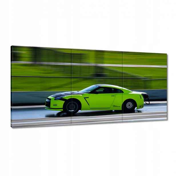 Obrazy 180x90 Zelené sportovní auto