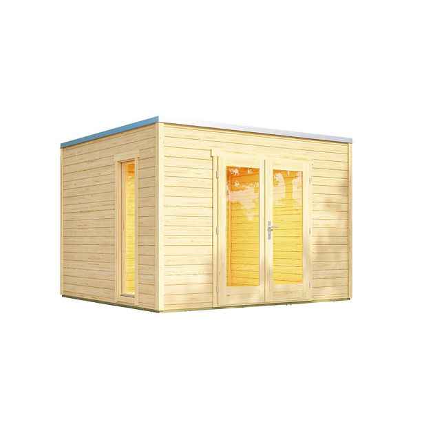 Luxusní dřevěný zahradní domek P 285 (3x3m) Weka