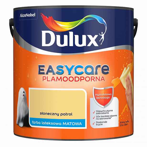 Dulux EasyCare barva Sluneční hlídka mat 2,5L