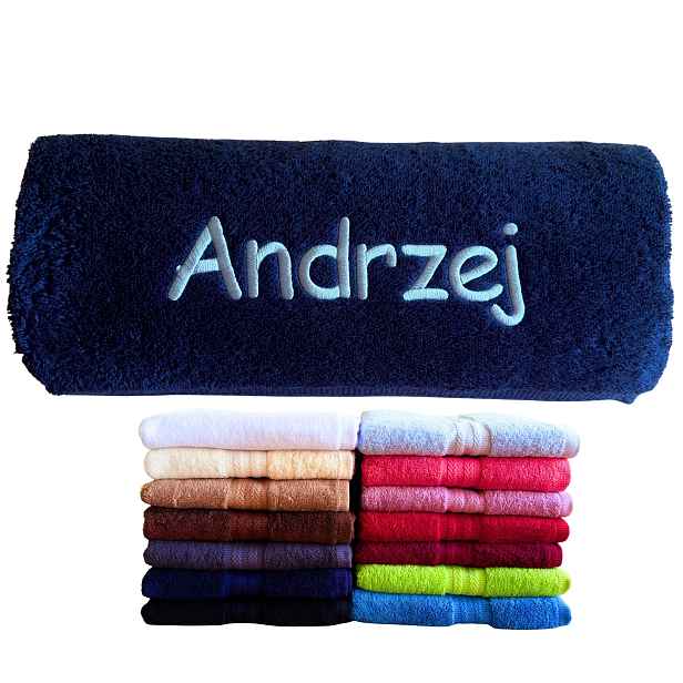 Dárek pro Andreje k narozeninám 40 60. narozeniny šéfa svatoondřejská noc Ručník