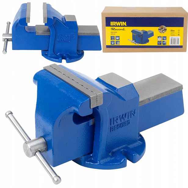 Irwin Dílenský Svěrák 100 mm Zámečnický S Kovadlem Rozteč max 80 mm