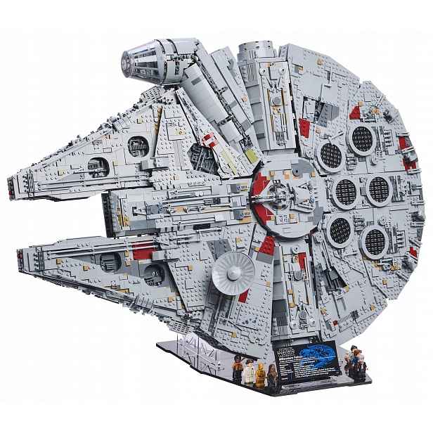 Podstavec Blacked Brick pro Lego 75192 Star Wars Sokol Millennium