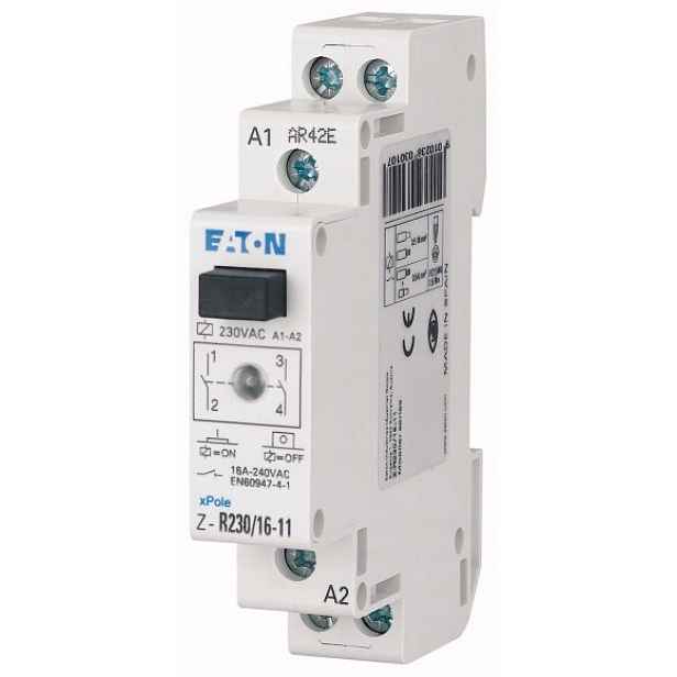 Relé Eaton 24 V IP20 16 A RR816 Z-R23/16-20