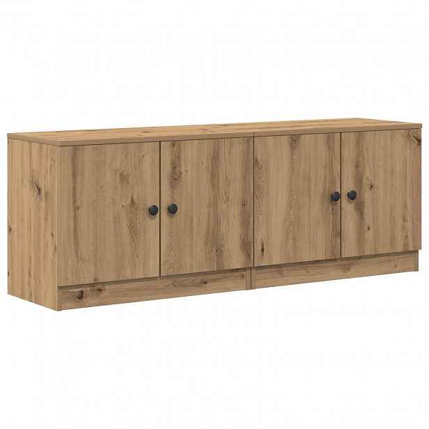 vidaXL Úložný kabinet pro patrovou postel 2 ks Dub artisan