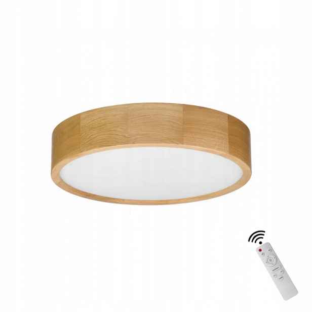 Stropní Svítidlo Stropní Svítidlo Led Dub Kulatý Nástěnný Do Obývacího Pokoje S Dálkovým Ovládáním 40 CM