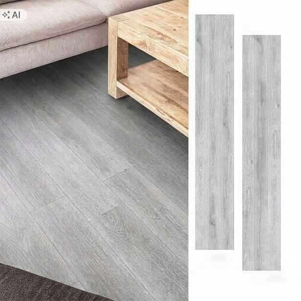 Vinylové samolepící panely 5 m² Šedé Parketové desky Voděodolné