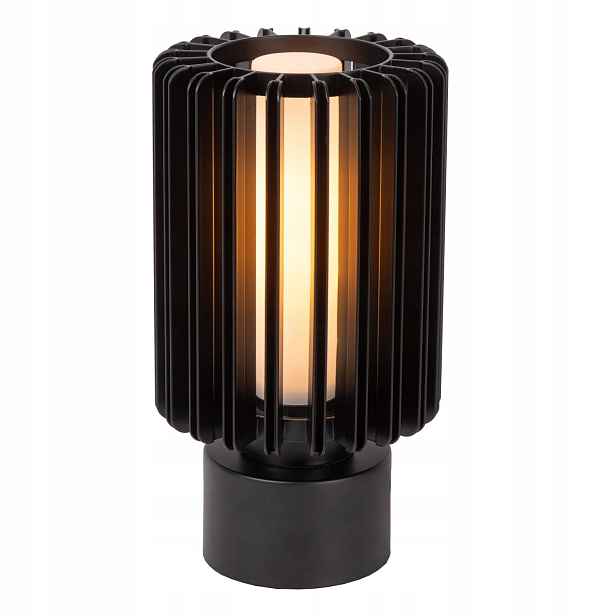 Lucide Lambres stolní lampa černá hliníková E27 40W IP20