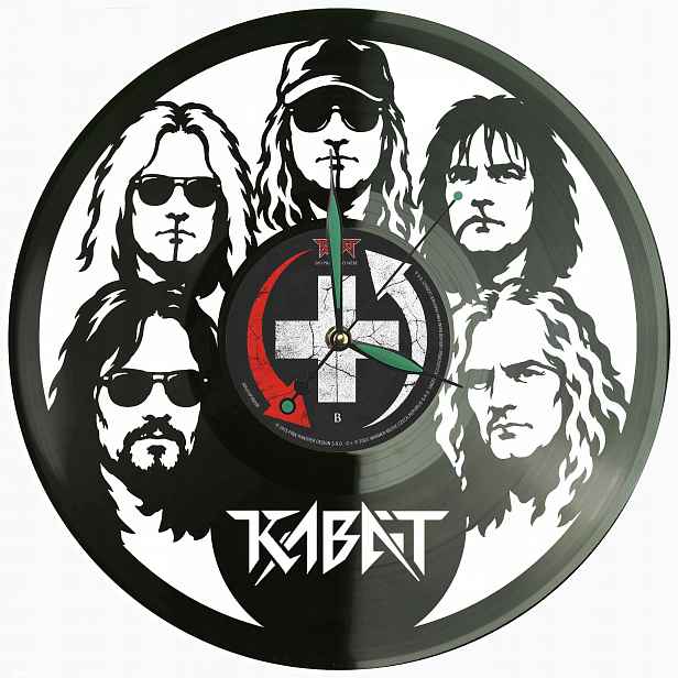 Kabát Vinyl Nástěnné hodiny Vinylová deska Dárek pro fanouška Památka