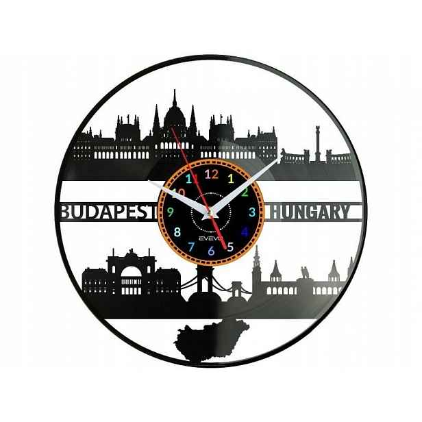 Budapest Hungary Nápad na Dárek Nástěnná Dekorace z vinylové desky