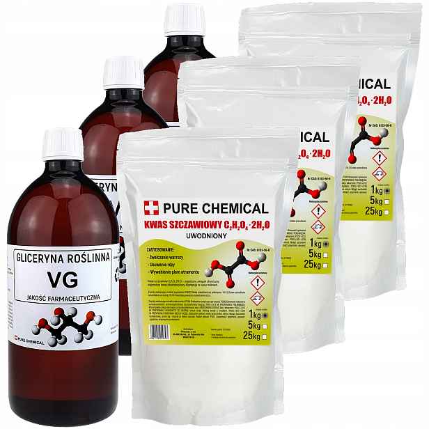 Glycerin 3,75 kg Kyselina Šťavelová 3 kg Warroza